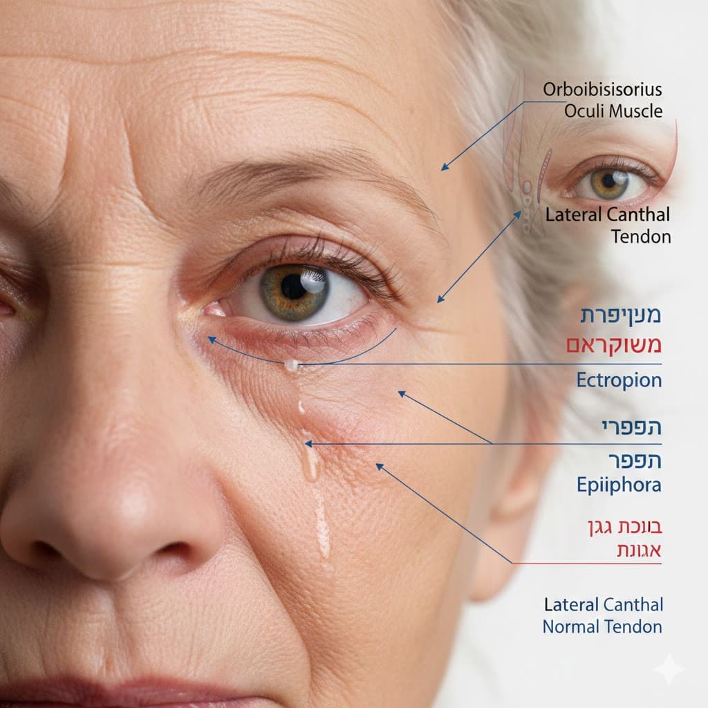 אקטרופיון עיניים