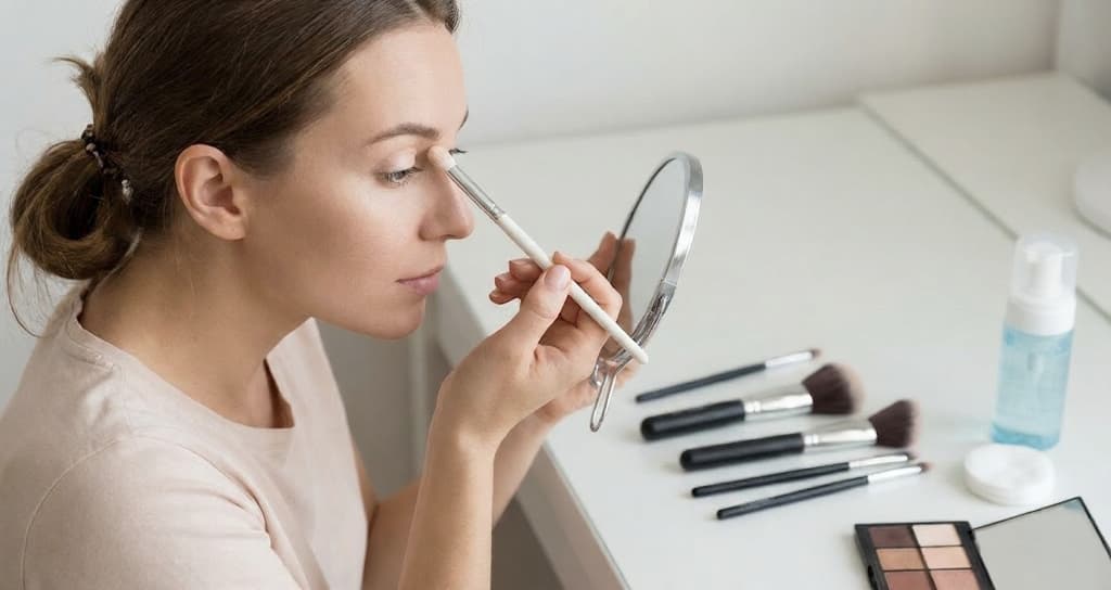 איפור לאחר ניתוח עפעפיים