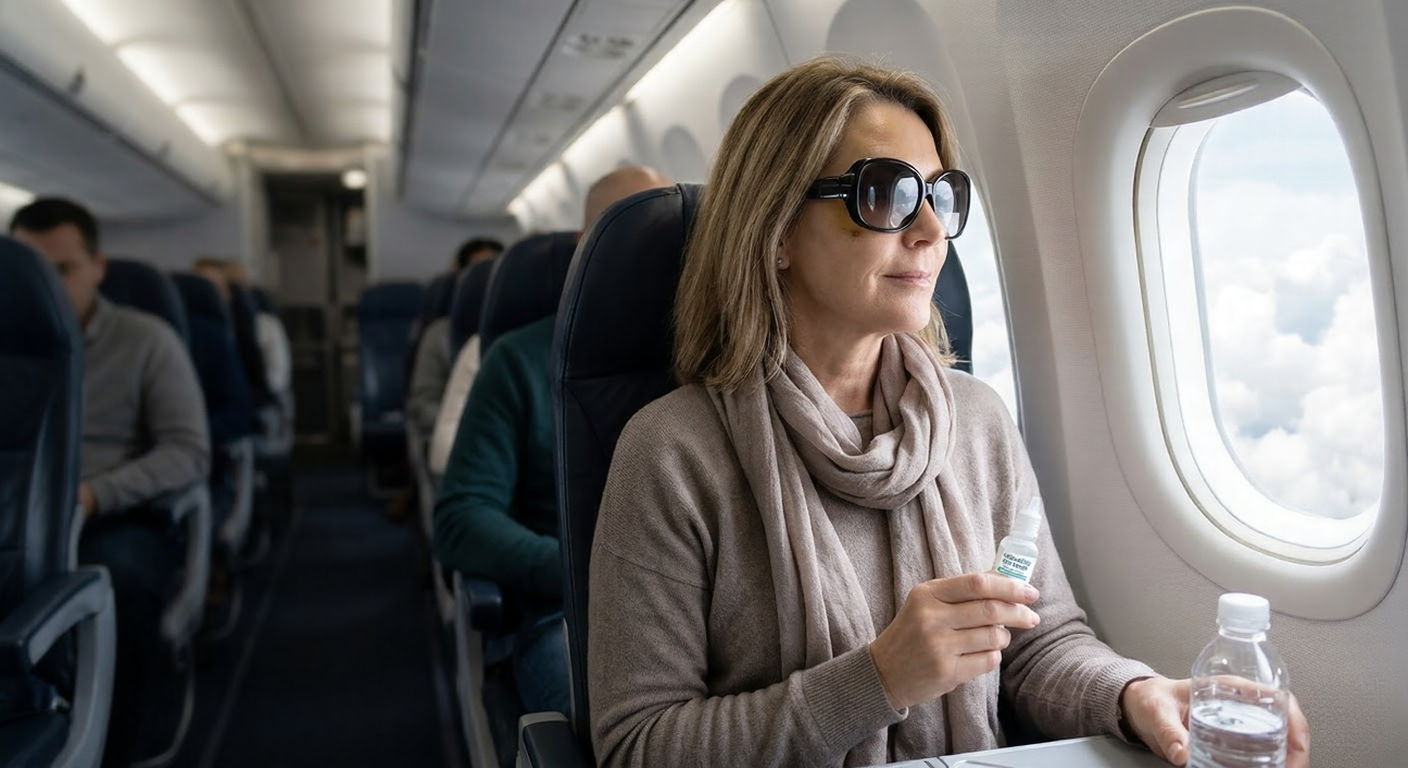 טיסה אחרי ניתוח עפעפיים